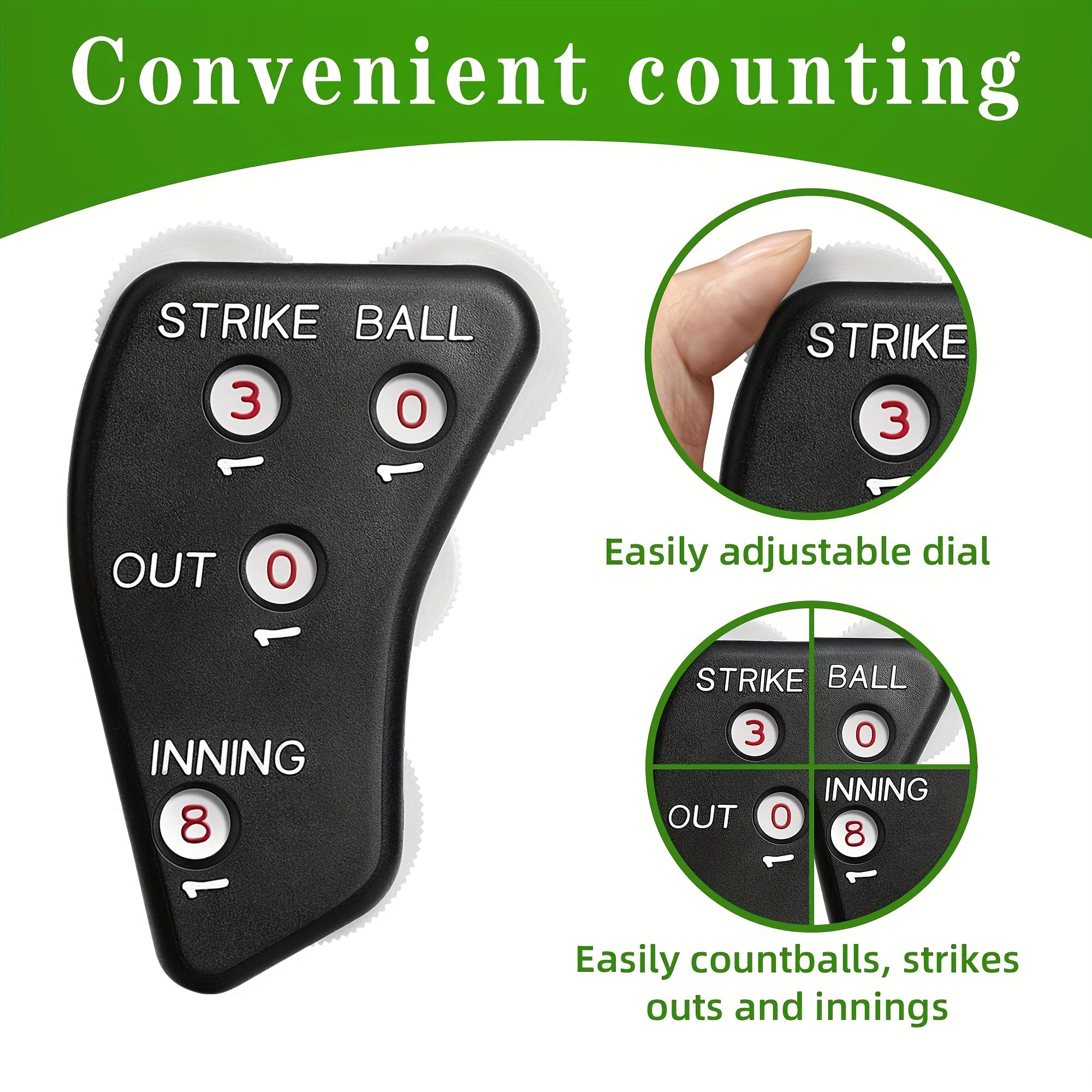 Baseball Score Counter Durable Score Display Machine for Game 1pc