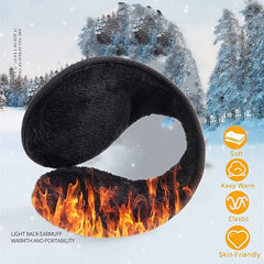 Winter Earmuffs for Men & Women Soft Breathable Windproof Adjustable Fit
