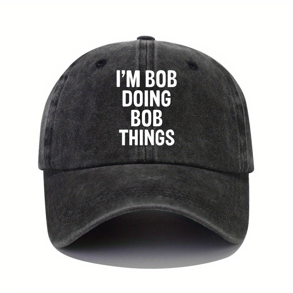 Bob Doing Bob Things Baseball Cap