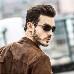 High Polarized Sunglasses Men's Rectangular Driv