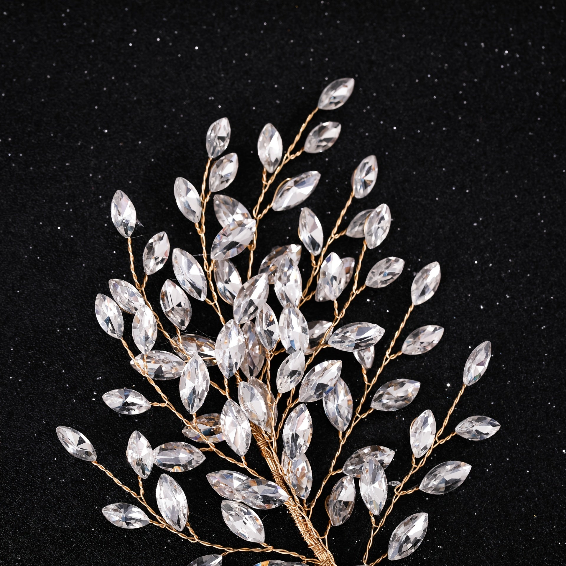 Wedding Rhinestone Hair Comb Bride Head Ornaments