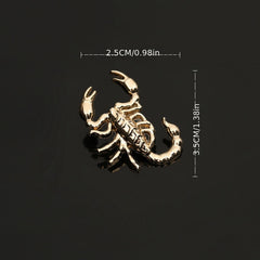 Men's Suit Scorpion Pin