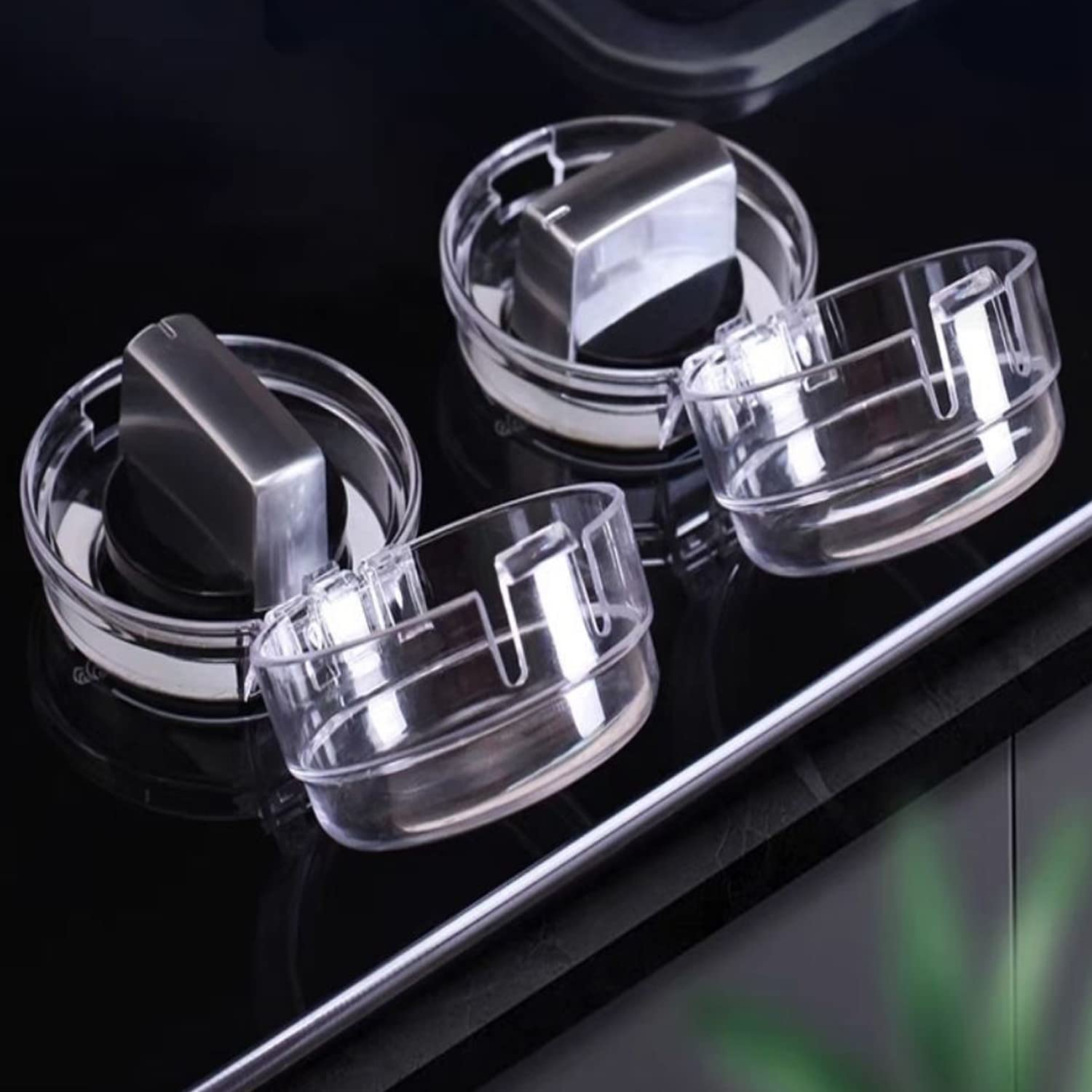 2pcs Stove Knob Covers Kitchen Safety Guards For Kids Baby Toddler