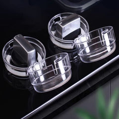 2pcs Stove Knob Covers Kitchen Safety Guards For Kids Baby Toddler
