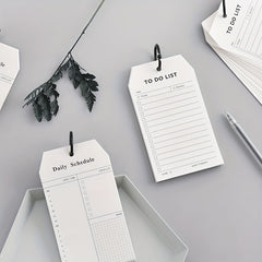 2pcs 104 Pieces Stationery Ring Schedule Planner Loose leaf Note Book