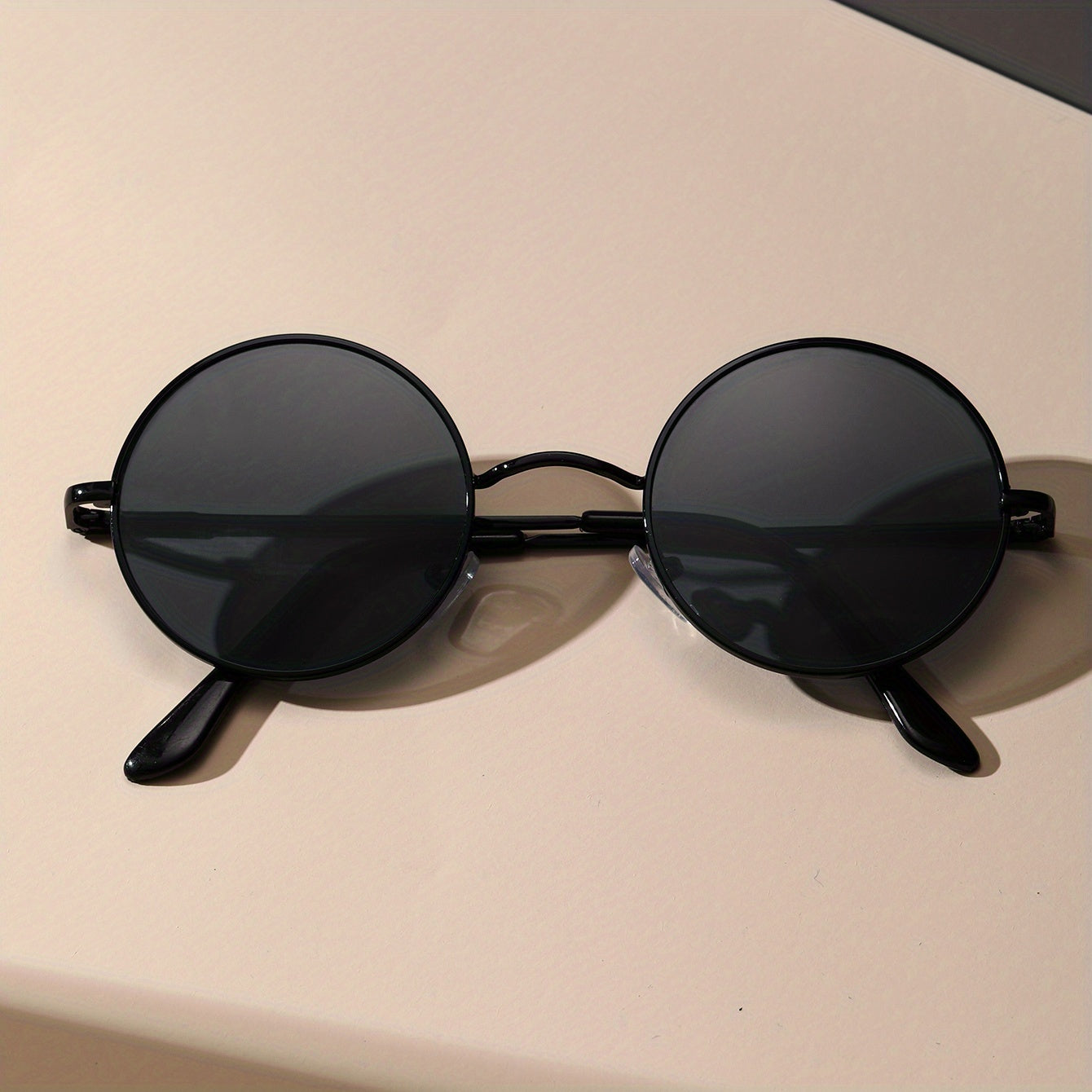 Vintage Cat Eye Sunglasses Metal Frame UV400