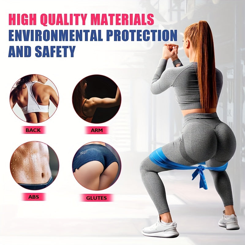Yoga Resistance Exercise Bands Pilates Stretching Tension Band