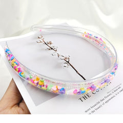 Girls Glitter Sequin Soft Headbands Hair Accessories