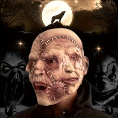 Halloween Three-faced Ghost Headgear Masquerade Mask