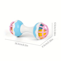 Baby Fitness Soft Rubber Toy Crawling Guide Ball Dumbbell