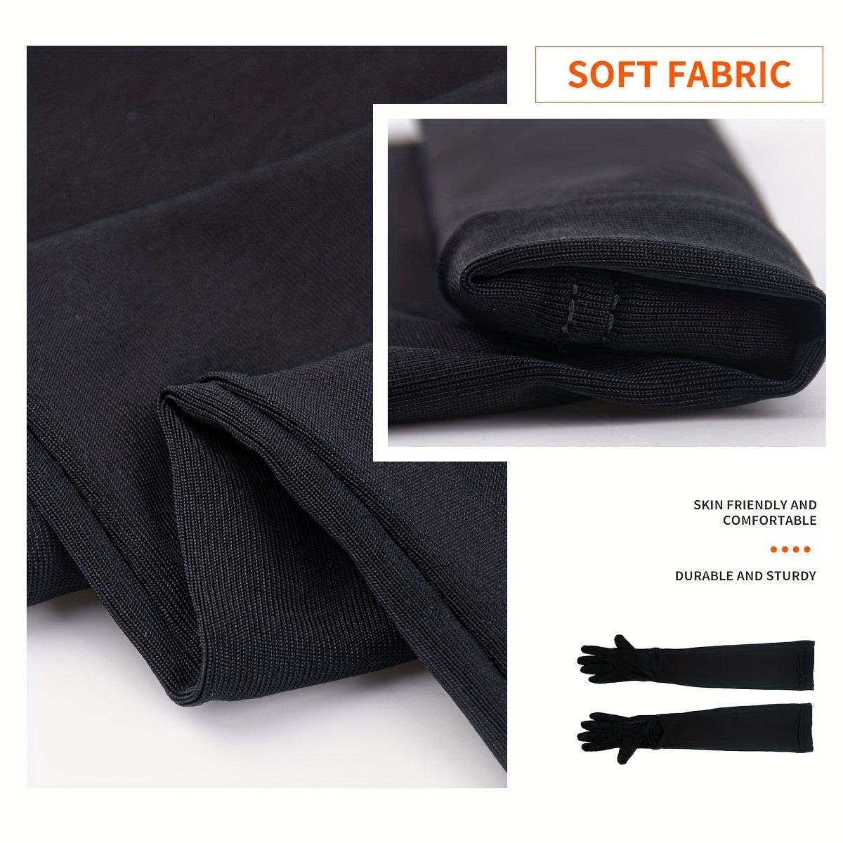 UV Protection Cooling Ice Silk Arm Cover Solid Sunshade Sleeves