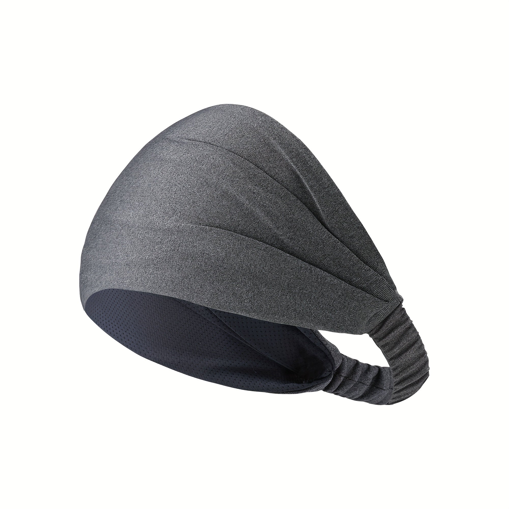 Men's Sports Elastic Headband - Sweat Absorbent & Breathable