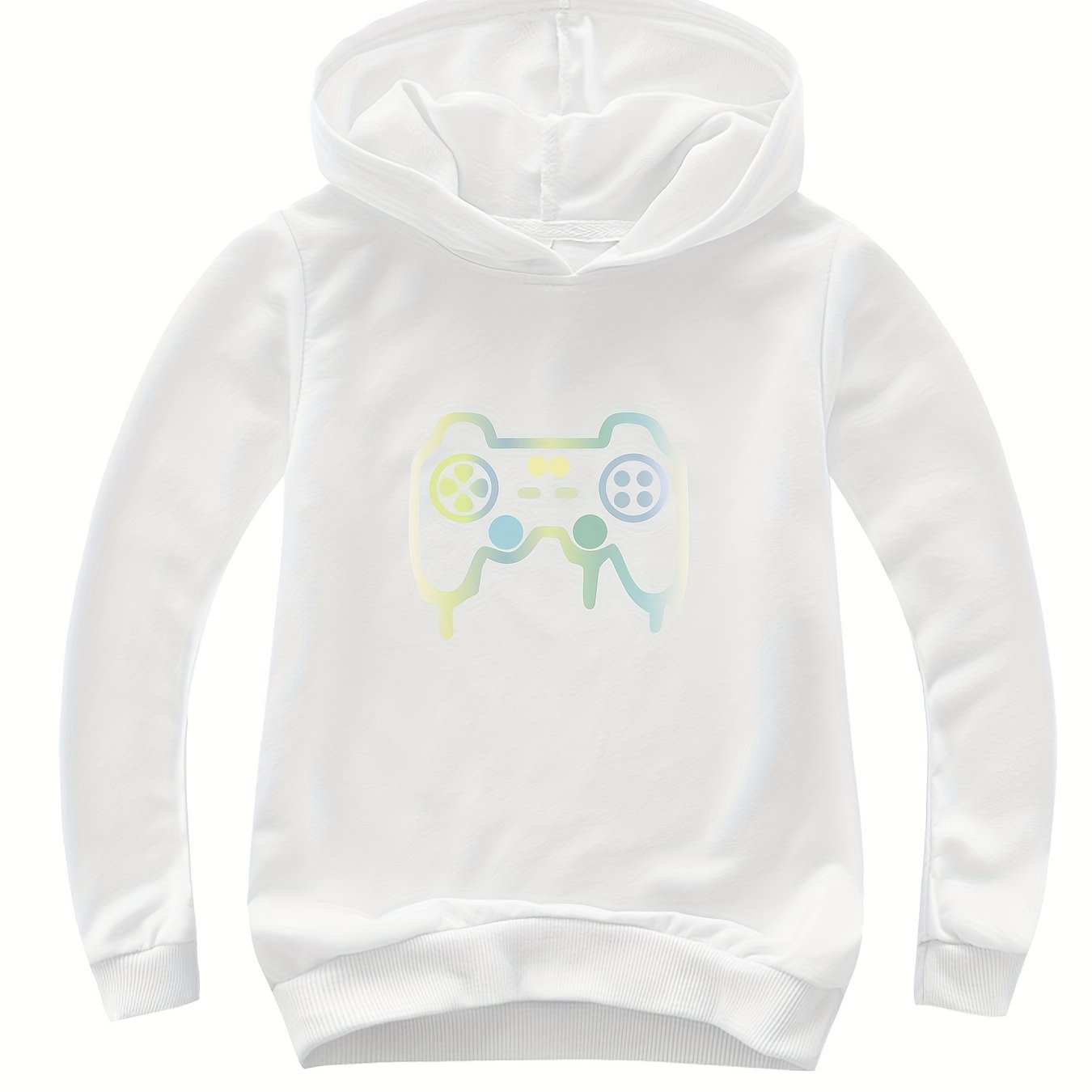 Gamepad Print Hoodies Comfy Pullover Sweatshirt Spring Fall Sports Gift