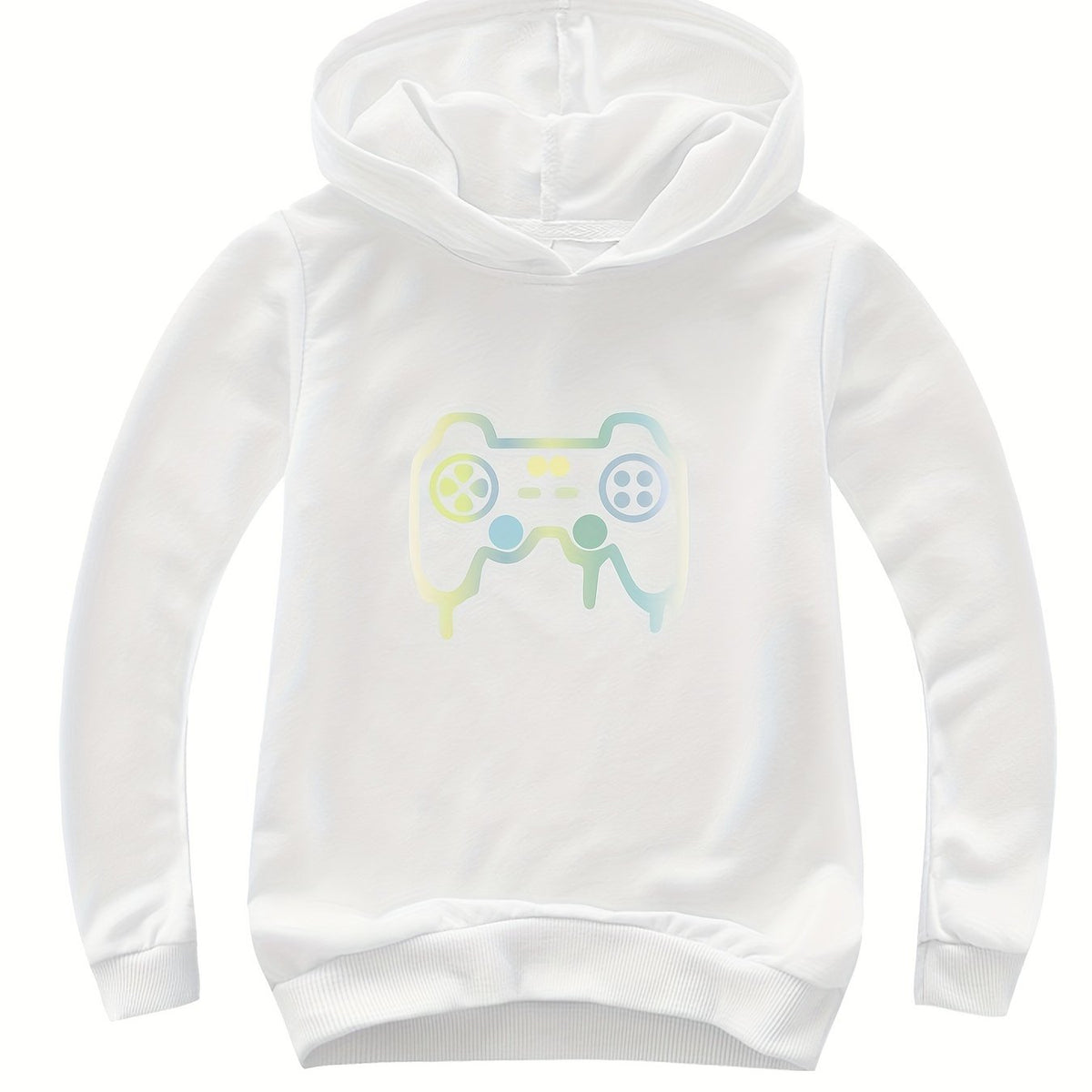 Gamepad Print Hoodies Comfy Pullover Sweatshirt Spring Fall Sports Gift