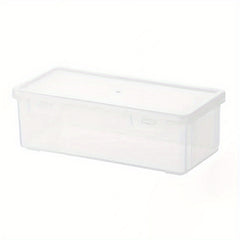 Large Capacity Transparent Plastic Storage Box for Art Supplies