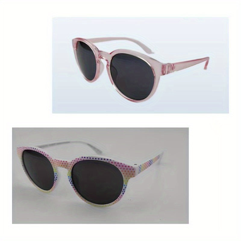 2 pairs Children's UV Protection Sunglasses with Zipper Box