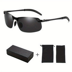 Retro Polarized Photochromic Sunglasses UV400 Protection