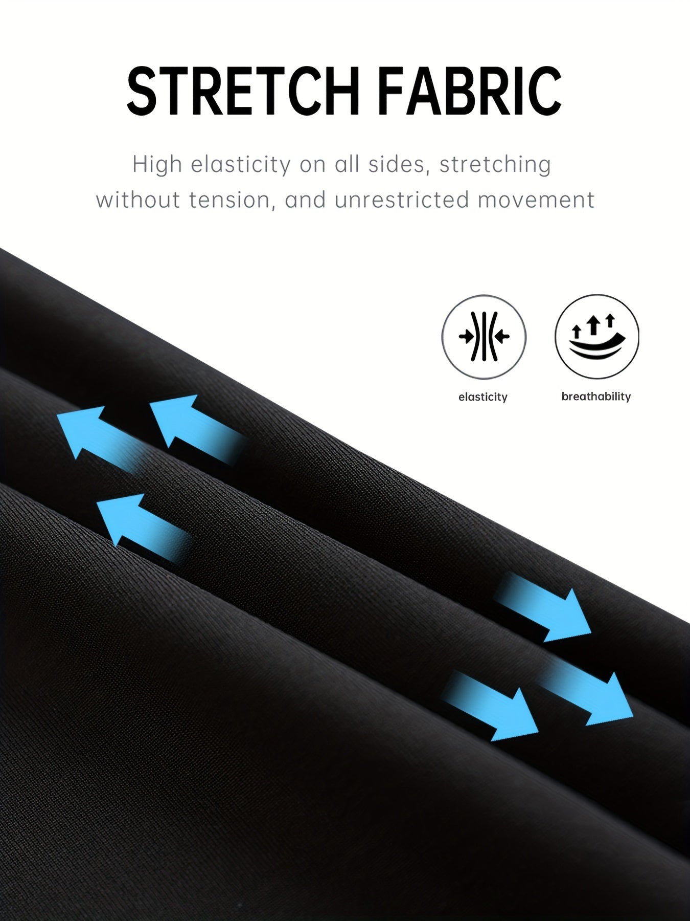Men's Solid Compression Leggings for Running Training