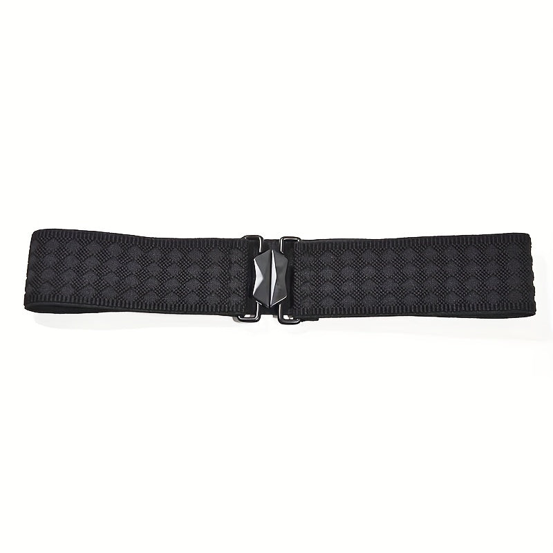 Leopard Print Wide Elastic Belt Vintage Belt for Women