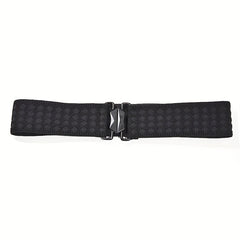 Leopard Print Wide Elastic Belt Vintage Belt for Women