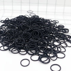 400pcs Colorful Elastic Hair Tie Ponytail Holder Bands