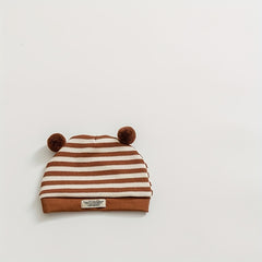 Striped Ball Baby Hat Head Cap Newborn Cap