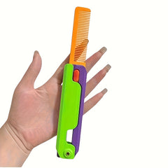 Butterfly Carrot Comb Toy 3D Printed Stress Relief Toy