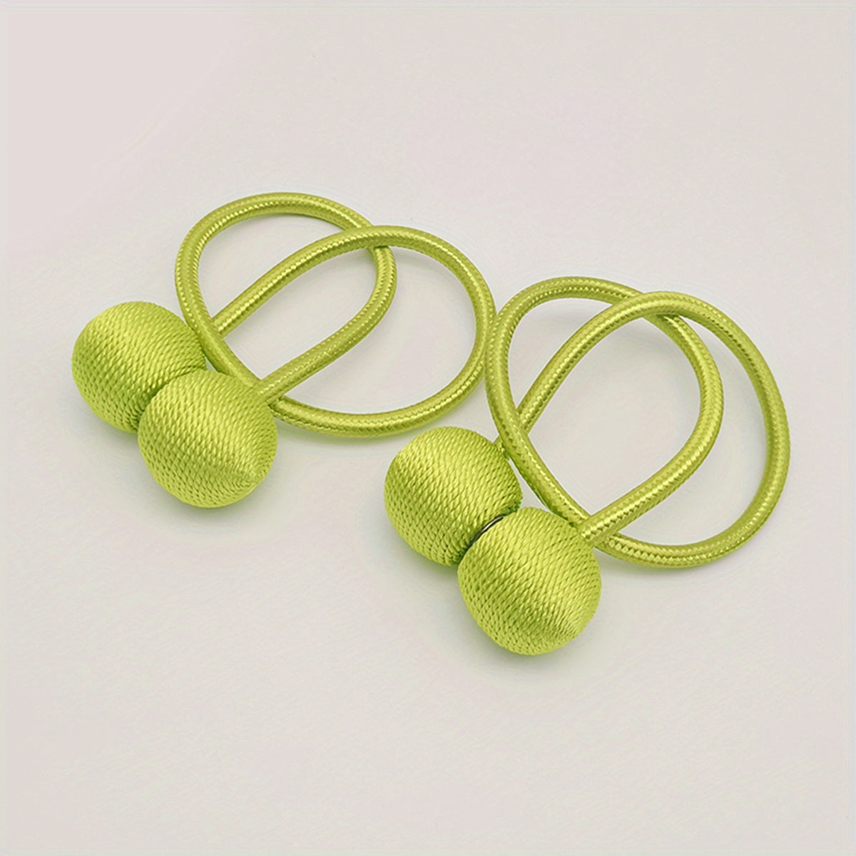 2pc Magnetic Decorative Binding Rope Magnetic Buckle Curtain Tieback