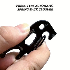 Hippo Shaped Key Buckle for Camping Hiking