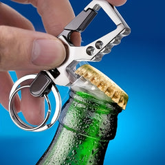 2pcs Key Chain With Bottle Opener Waist Hanging Keychain