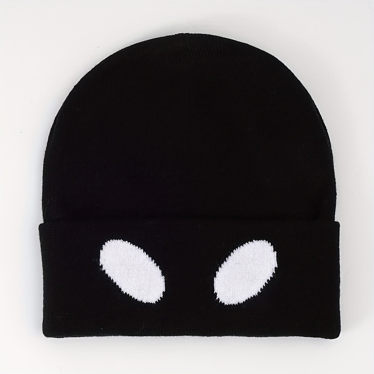 Cartoon Jacquard Anime Knit Hat Warm Beanie Unisex
