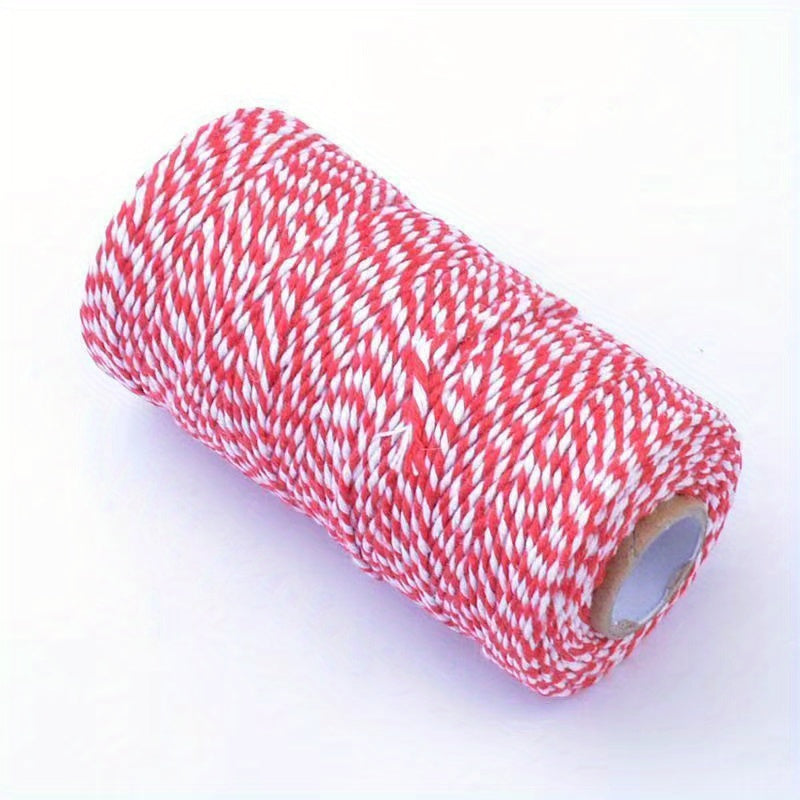 100m DIY Cotton Rope Hand-woven Clothes Packaging Accessories
