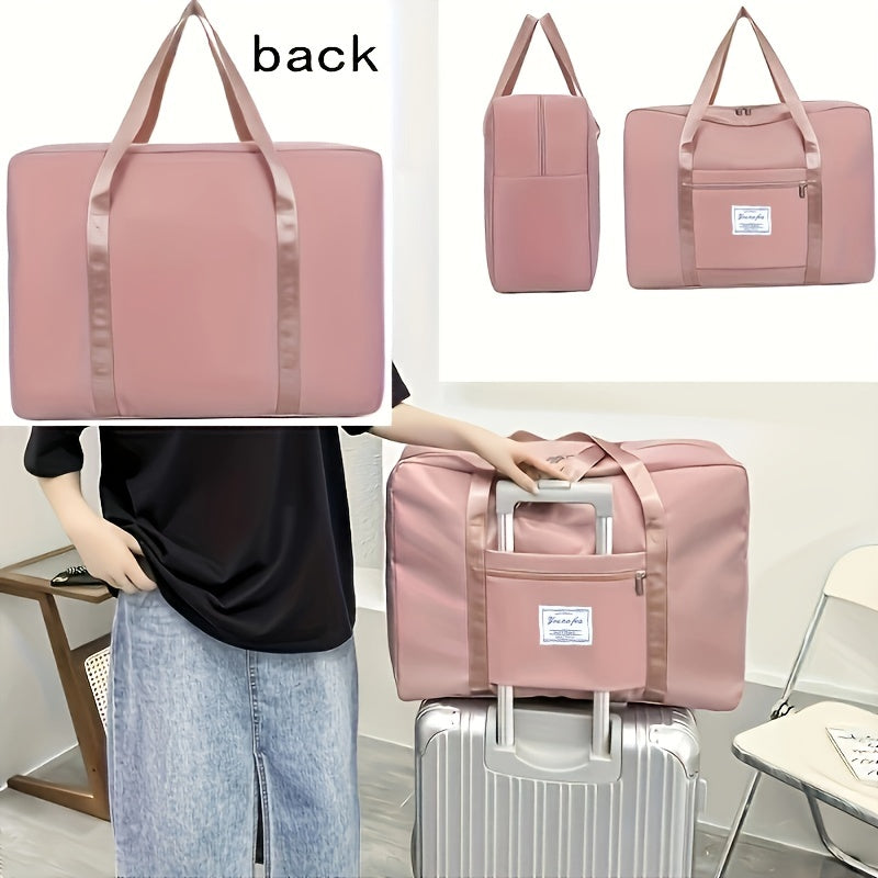 Foldable Carry on Travel Luggage Bag Large Capacity Weekender Overnight Bag