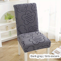 Jacquard Chair Cover Seat Protector for Restaurant Kids - Removable Washable