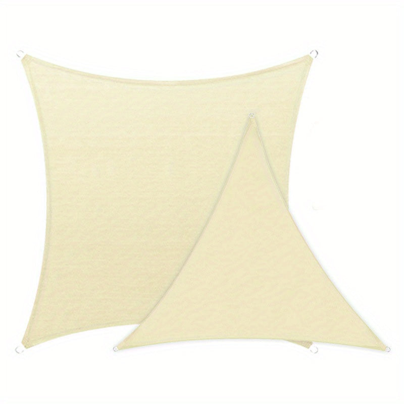Waterproof Triangular Sun Shade Sail for Patio Garden Backyard and Carport