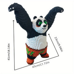 Giant Panda Building Blocks 3D Puzzle DIY Toy for Adults
