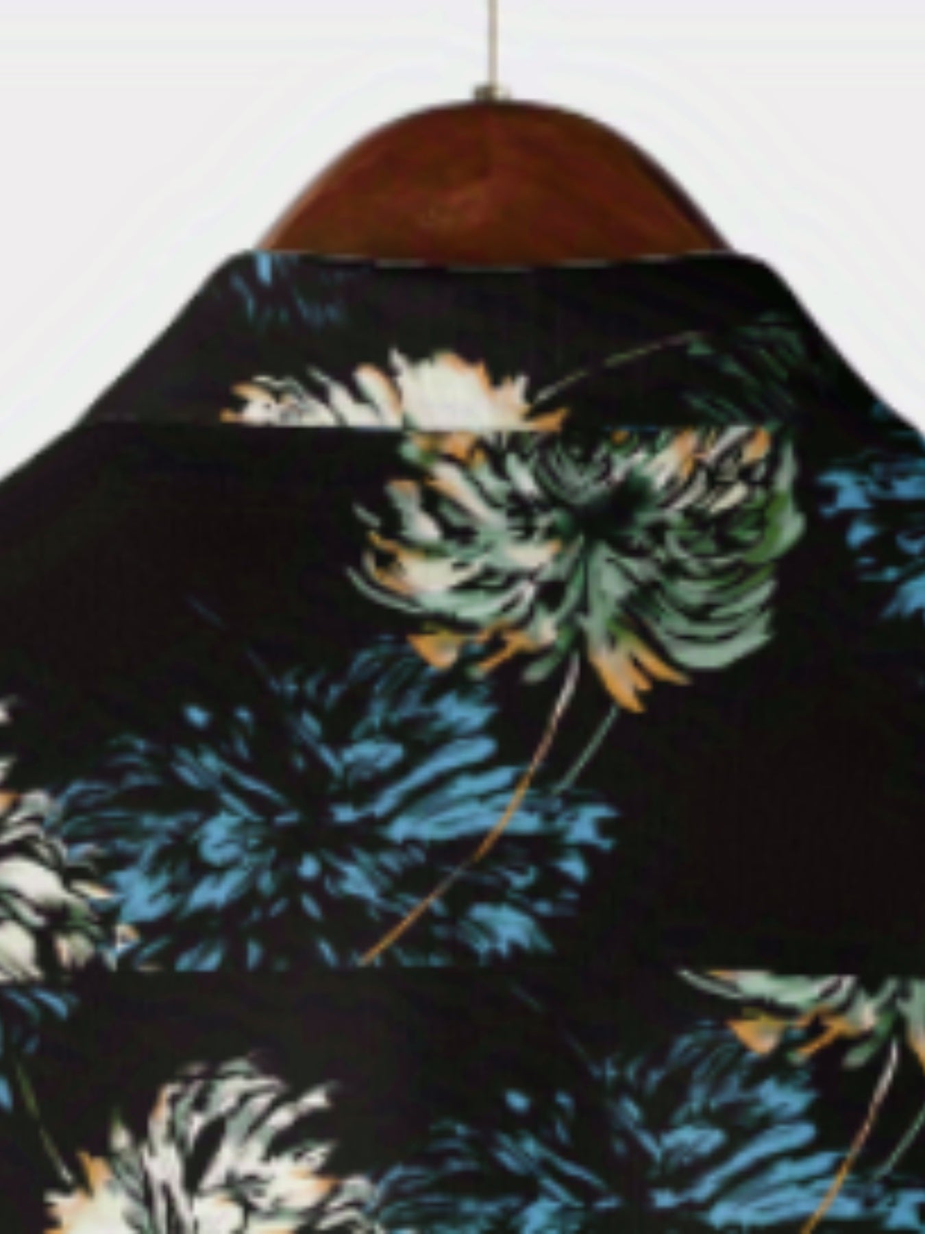 Men's Floral Camp Collar Bowling Shirt Short Sleeve Hawaiian Casual