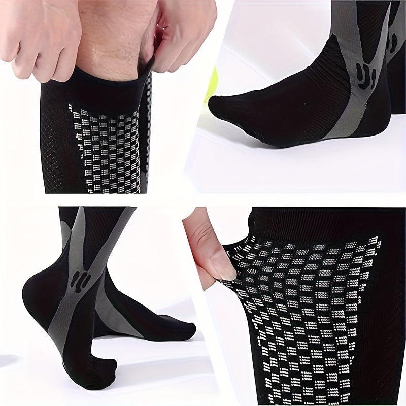 3 Pairs Sports Compression Socks for Outdoor Sports