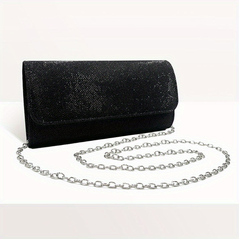 Chic Glitter PVC Evening Bag Women's Clutch for Party