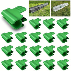 30 Greenhouse Clamps for Garden Support Frame Grow Tunnel Plant Cover