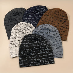 Vintage Solid Unisex Thin Turban Cap Elastic Breathable Beanies