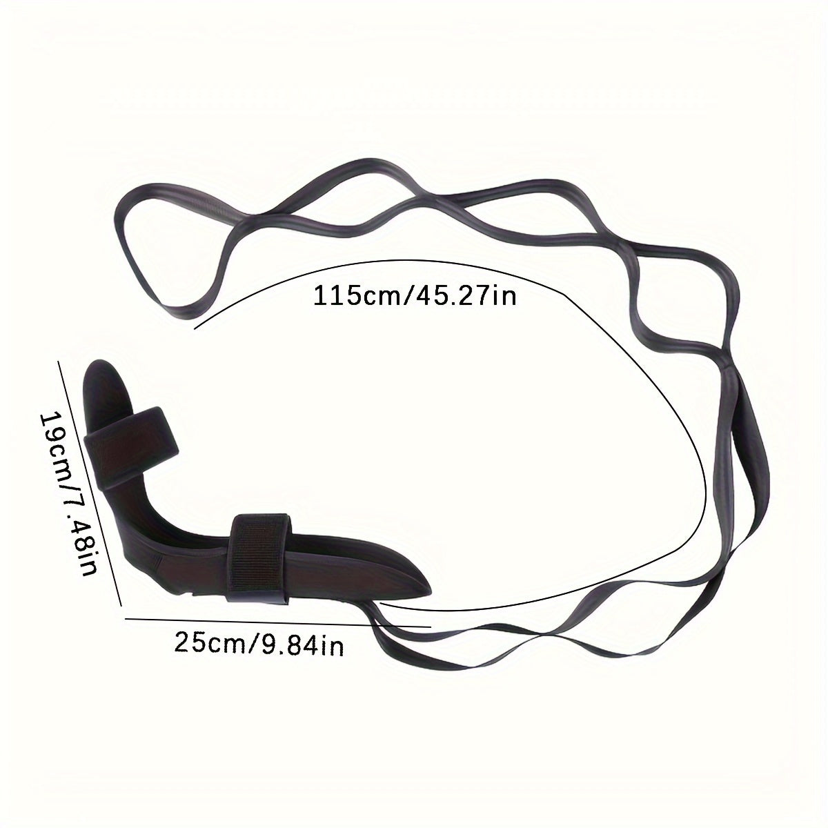 Yoga Stretching Strap Resistance Rope for Flexibility Training