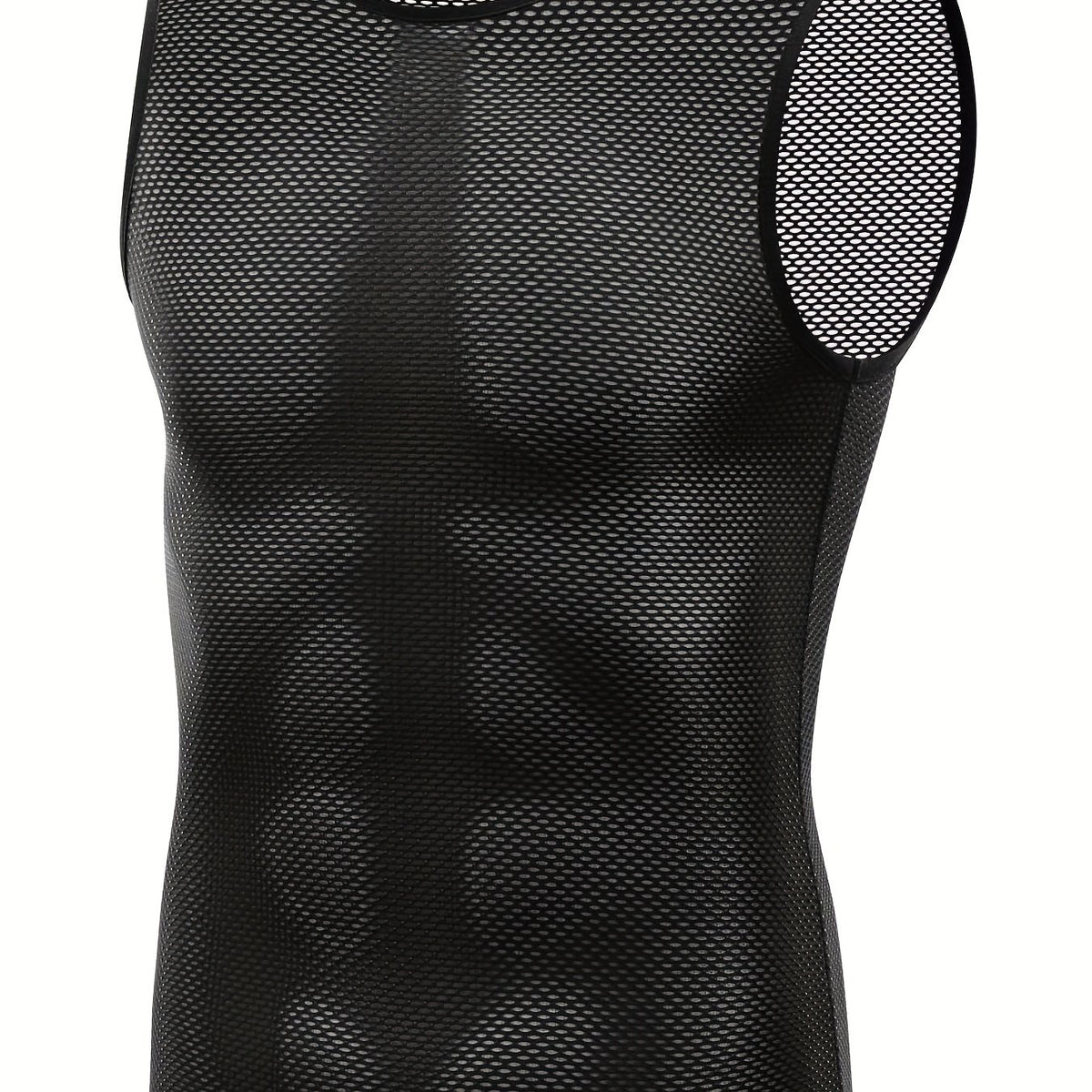 Men's Mesh Cycling Tank Top Quick Dry Sleeveless Shirt