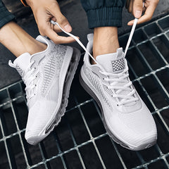 Men's Plus Size Breathable Running Shoes Air Cushion Non Slip Sneakers