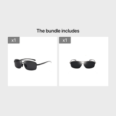 High Polarized Sunglasses Men's Rectangular Driv
