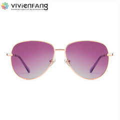 VIVIENFANG Polarized Aviator Sunglasses 61mm UV Protection