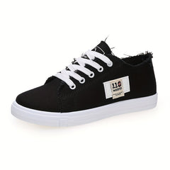 Women's Canvas Shoes Casual Lace Up Outdoor Shoes