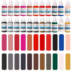 Permanent Makeup Tattoo Ink Pigment Set