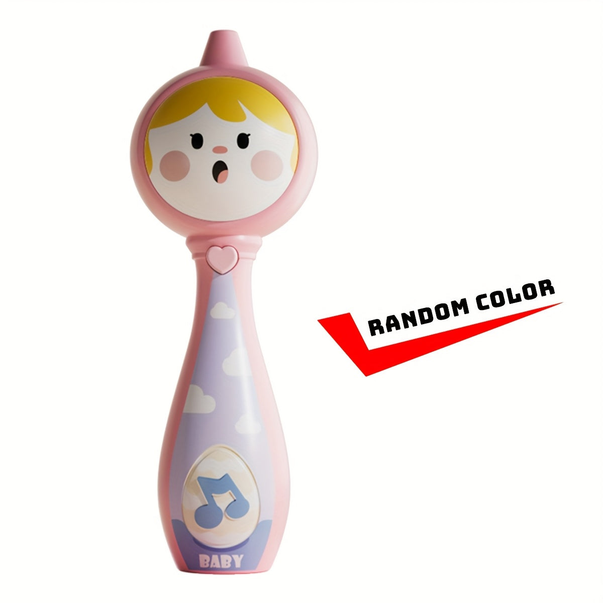 Baby's Glowing Hand Bell Holding Bell Toy