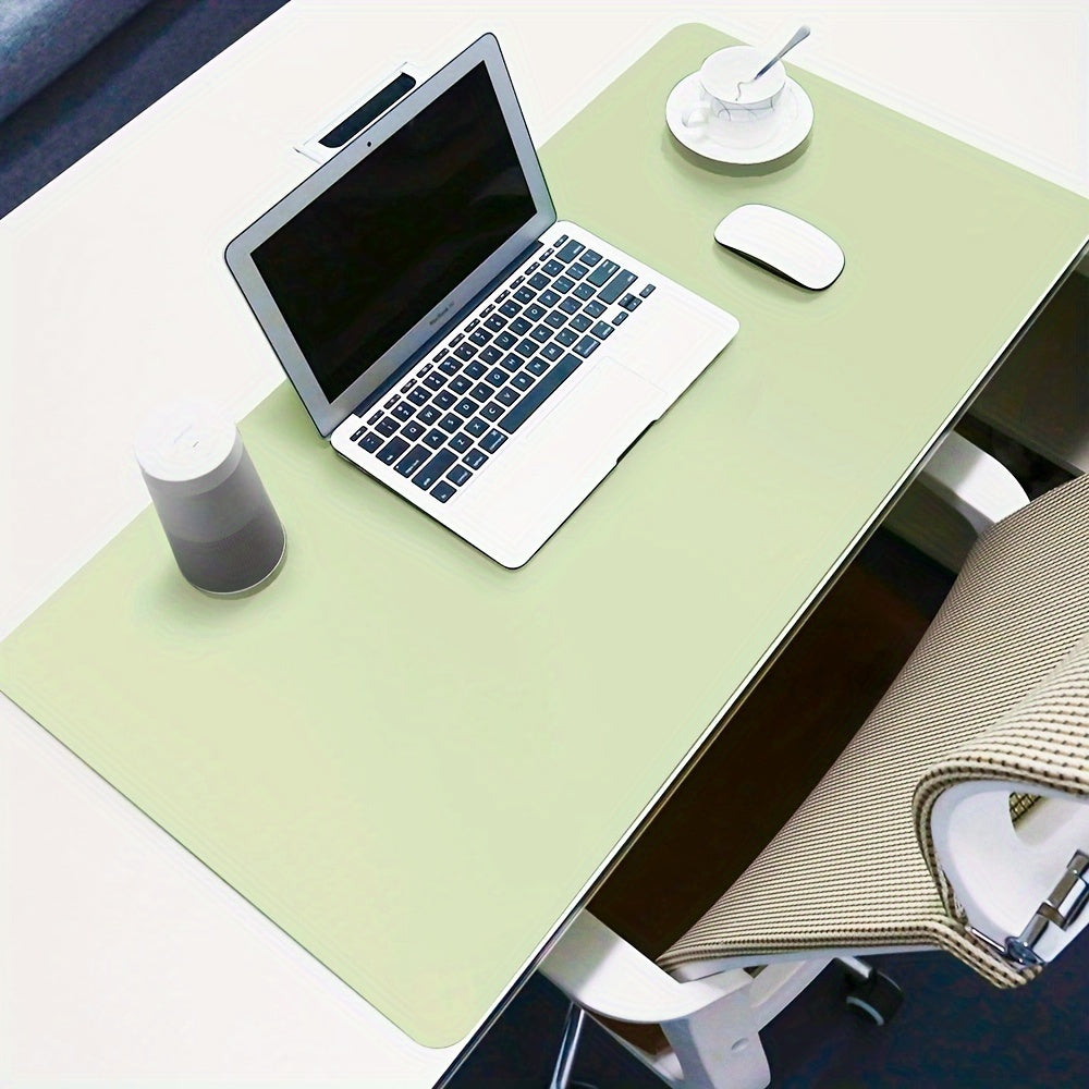Large Leather Mouse Pad Office Workstation Desk Study Desk Pad